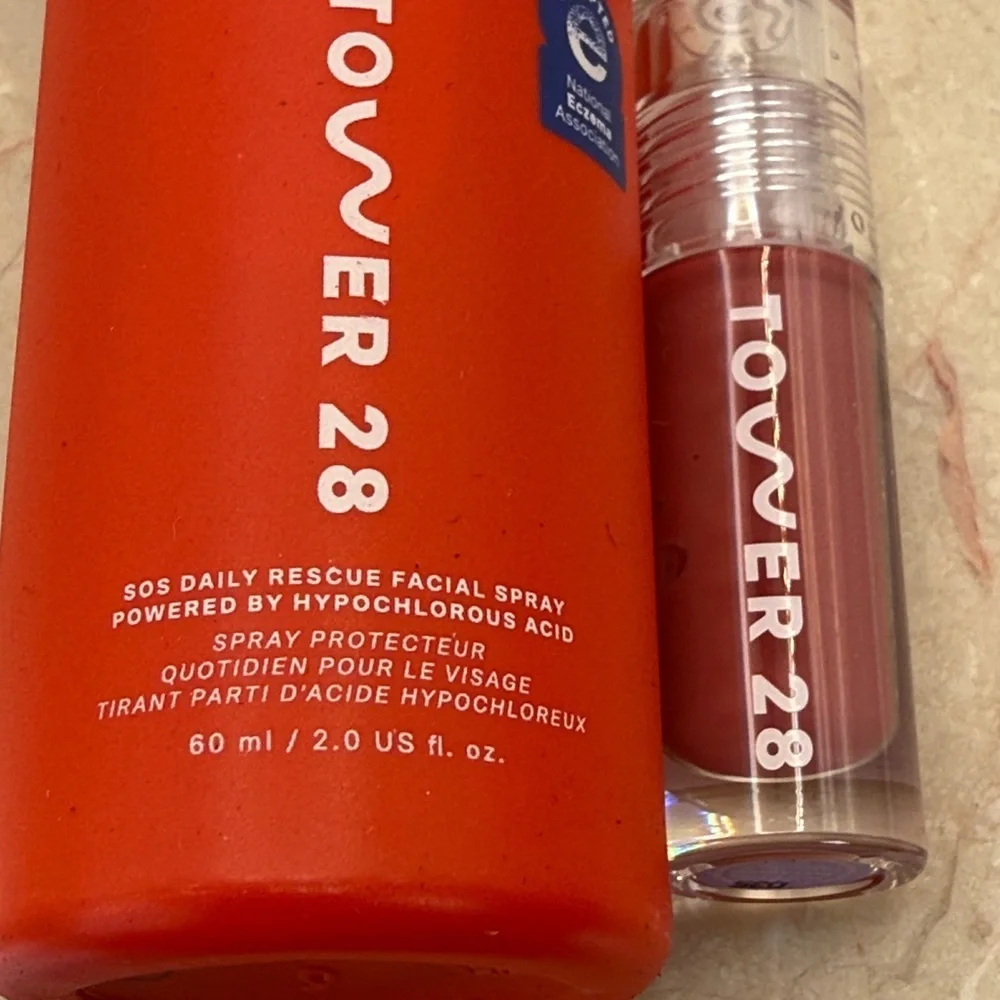Tower 28 SOS Daily Rescue Facial Spray Duo - Red